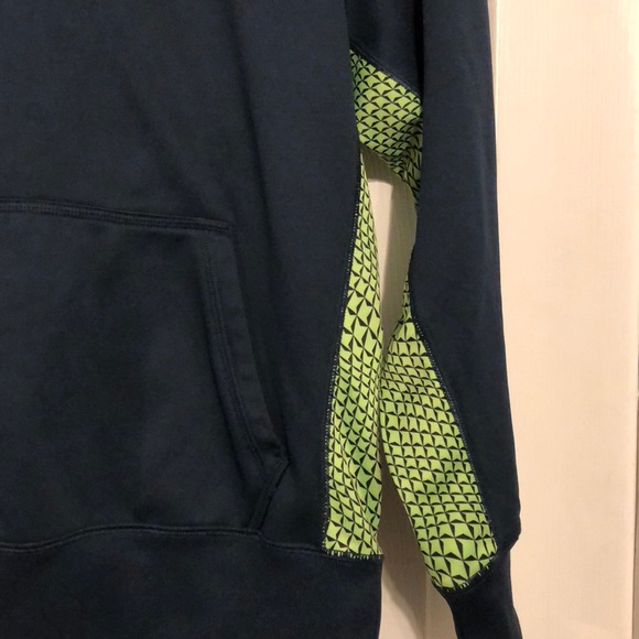 NIKE blue/green hoodie - Picture 3 of 6